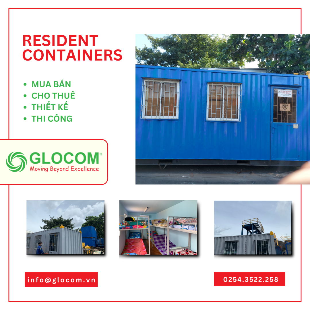 GLOCOM – Dịch vụ Mua Bán, Cho Thuê, Thiết Kế và Thi Công Các Giải Pháp Container Dã Chiến Chuyên Nghiệp